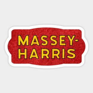 Massey Harris Tractors USA Sticker